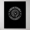 Suche nach solidarität poster Streik