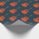 Recherche de guitare papier cadeau Rétro