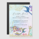 Recherche de sirène anniversaire invitations Scintille