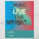 Suche nach band flyer Auftritt