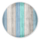 Recherche de bois rustique boutons et poignées de porte Turquoise