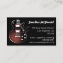 Suche nach rock band visitenkarten Musiklehrer