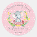 Recherche de éléphant gris autocollants Rose et gris