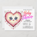 Recherche de sweetheart baby shower invitations Aquarelle