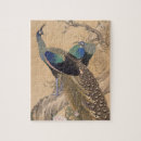 Recherche de paons puzzles Animaux