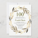 Recherche de 100th anniversaire invitations 100e