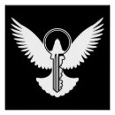 Recherche de colombe en vol posters Ailes