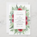 Recherche de cramoisi invitations Rouge