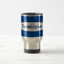 Recherche de modèle voyage mugs Typographie