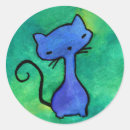 Recherche de minou bleu Peinture