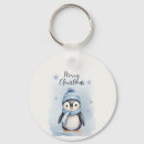 Recherche de pingouin porteclés Aquarelle