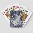 Recherche de lapin blanc jeux de cartes Bleu