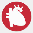 Recherche de cardiologue autocollants Cardiaque