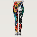 Recherche de graffiti leggings Coloré