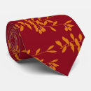 Recherche de feuille rouge cravates Chute