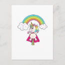 Suche nach regenbogen einhorn postkarten Kawaii