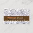 Recherche de dentelle brune cartes visite Cru