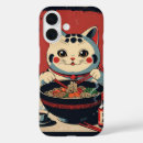 Recherche de neko de maneki iphone coques Rouge
