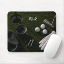 Recherche de balle golf tapis souris Vert