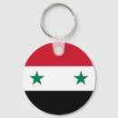 Recherche de syrie porteclés Drapeau
