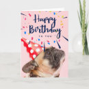 Recherche de chien pitbull vœux cartes Mignon