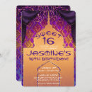 Recherche de oriental anniversaire invitations Indien