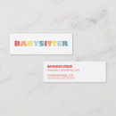 Recherche de baby sitting cartes visite Garde d'enfants