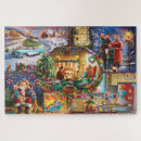 Suche nach vintage santa claus puzzle Winter