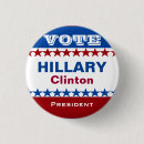 Recherche de campagne hillary clinton badges Élection