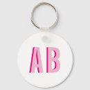 Recherche de hot pink porteclés Monogrammé