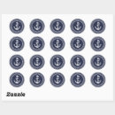 Recherche de mandala bleu autocollants Élégant