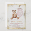 Recherche de vintage teddy bear invitations Nous pouvons attendre
