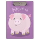 Suche nach niedliches schwein klemmbrett Cartoon