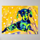 Suche nach kleiner blauer hund poster Dackel