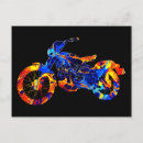 Recherche de motocross cartes postales Coloré