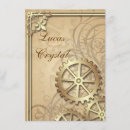 Suche nach steampunk hochzeits einladungen Vintage