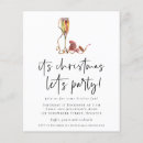 Recherche de champagne noël invitations Élégant