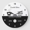 Suche nach schwarzer kaffee wanduhren Küche