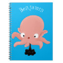 Recherche de poulpe mignon carnets Adorable