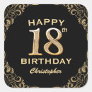 Suche nach achtzehn aufkleber Geburtstagsparty