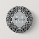 Recherche de damas badges Monogramme