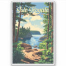 Suche nach isle aufkleber Lake superior