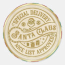 Recherche de santa claus autocollants Vert