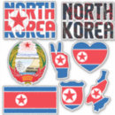 Suche nach korea flagge aufkleber Nordkorea