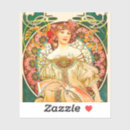 Suche nach alphonse mucha aufkleber Blume