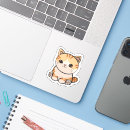 Suche nach kawaii kätzchen aufkleber Orange