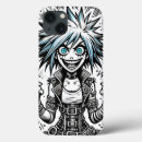 Recherche de dessin noir et blanc iphone coques Original