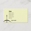 Suche nach bogenschießen visitenkarten Pfeil und bogen