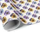 Recherche de pensées papier cadeau Fleurs