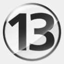 Recherche de numéro 13 autocollants Sports